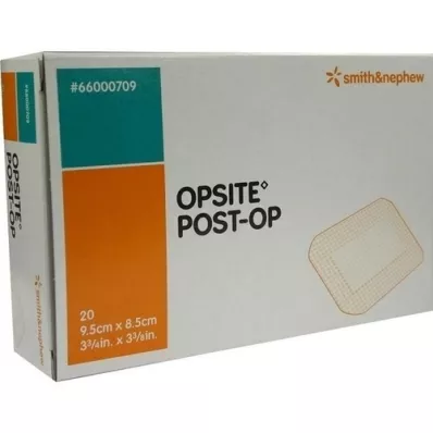 OPSITE Perno-OP Benda 8,5x9,5 cm singolarmente sterile, 20X1 pz OPSITE Perno-OP Benda 8,5x9,5 cm singolarmente sterile, 20X1 pz