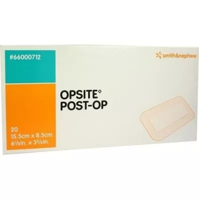 OPSITE Perno-OP Benda 8,5x15,5 cm singolarmente sterile, 20X1 pz OPSITE Perno-OP Benda 8,5x15,5 cm singolarmente sterile, 20X1 pz