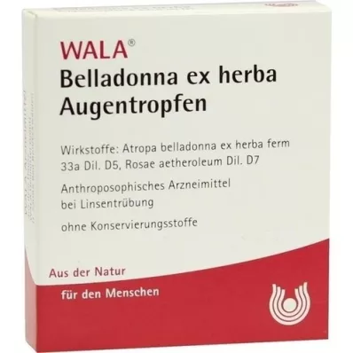 BELLADONNA EX HERBA Collirio, 5X0,5 ml BELLADONNA EX HERBA Collirio, 5X0,5 ml