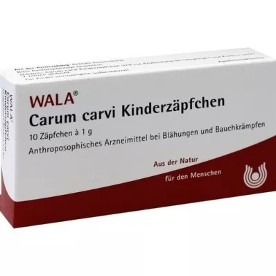 CARUM CARVI Supposte per bambini, 10X1 g
