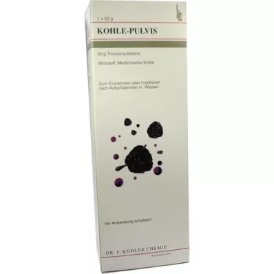 KOHLE pulvis senza tubo gastrico, 50 g