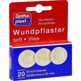 GOTHAPLAST Wundpfl.soft pile 2,5 cm, 20 pz