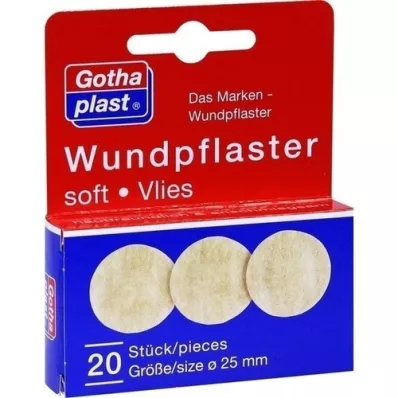 GOTHAPLAST Wundpfl.soft pile 2,5 cm, 20 pz