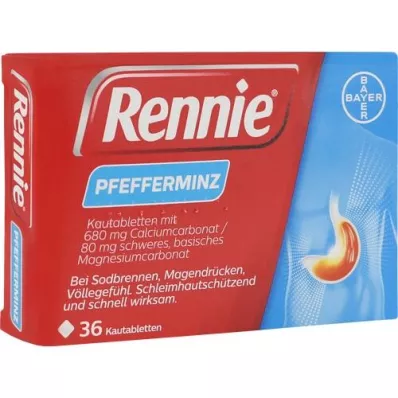 RENNIE Compresse masticabili, 36 pz RENNIE Compresse masticabili, 36 pz