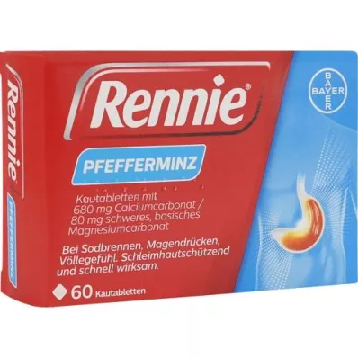 RENNIE Compresse masticabili, 60 pz RENNIE Compresse masticabili, 60 pz