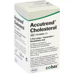 ACCUTREND Strisce reattive per colesterolo, 5 pz