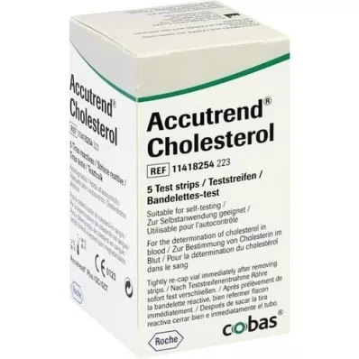 ACCUTREND Strisce reattive per colesterolo, 5 pz