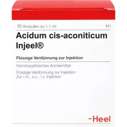 ACIDUM CIS-aconiticum Injeel fiale, 10 pz