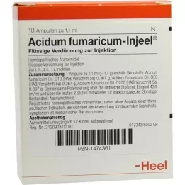 ACIDUM FUMARICUM INJEEL Fiale, 10 pz