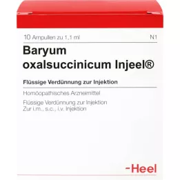 BARYUM oxalsuccinicum Injeel fiale, 10 pz