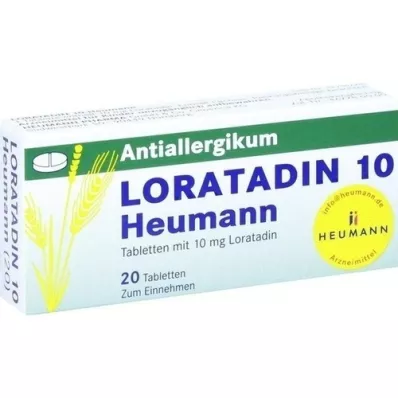 LORATADIN 10 compresse Heumann, 20 pz LORATADIN 10 compresse Heumann, 20 pz