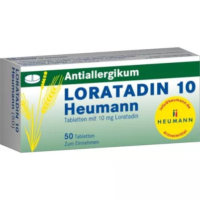 LORATADIN 10 compresse Heumann, 50 pz