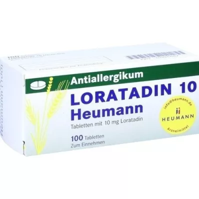LORATADIN 10 compresse Heumann, 100 pz