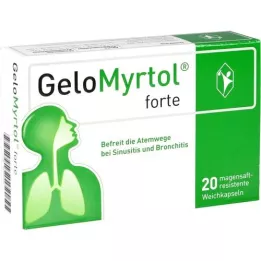 GELOMYRTOL capsule molli gastroresistenti forte, 20 pz