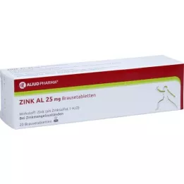 ZINK AL Compresse effervescenti da 25 mg, 20 pz