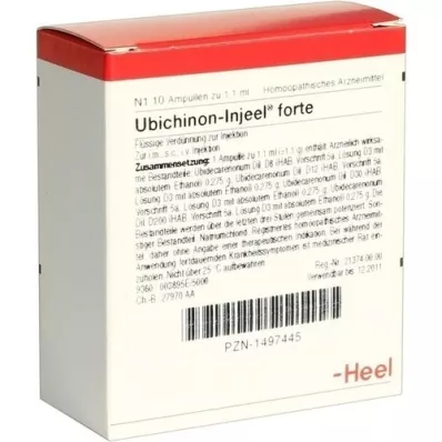 UBICHINON Fiale Injeel forte, 10 pz UBICHINON Fiale Injeel forte, 10 pz