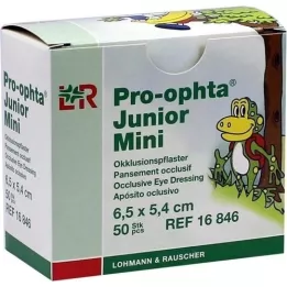 PRO-OPHTA Mini cerotto per occlusione Junior, 50 pezzi