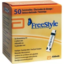 FREESTYLE Strisce reattive, 50 pz