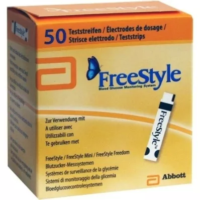 FREESTYLE Strisce reattive, 50 pz