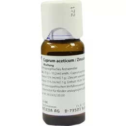 CUPRUM ACETICUM/Miscela di zinco valerianicum, 50 ml