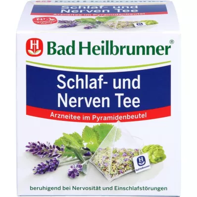 BAD HEILBRUNNER Piramide del tè per il sonno e i nervi B., 15X1,7 g