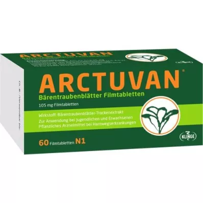 ARCTUVAN Compresse rivestite con film di Uva ursina, 60 pz ARCTUVAN Compresse rivestite con film di Uva ursina, 60 pz
