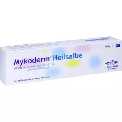 MYKODERM Unguento curativo Nistatina e ossido di zinco, 100 g MYKODERM Unguento curativo Nistatina e ossido di zinco, 100 g