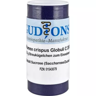 RUMEX CRISPUS C 200 globuli monodose, 0,5 g RUMEX CRISPUS C 200 globuli monodose, 0,5 g