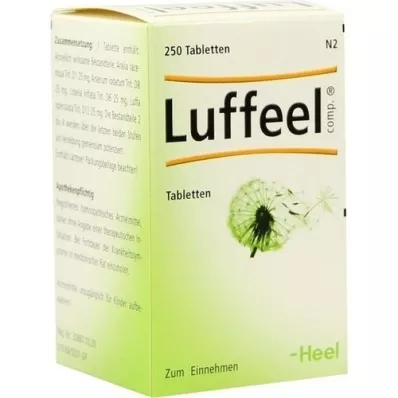 LUFFEEL compresse comp., 250 pz