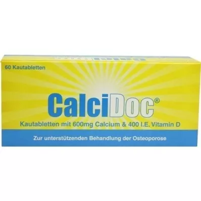 CALCIDOC Compresse masticabili, 60 pz