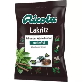 RICOLA o.Z.bustina di caramelle alla liquirizia, 75 g