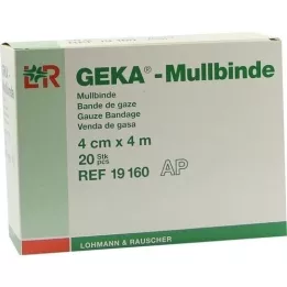 MULLBINDEN GEKA 4 cmx4 m, 20 pz