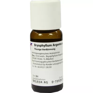 BRYOPHYLLUM ARGENTO cultum D 3 diluizione, 50 ml