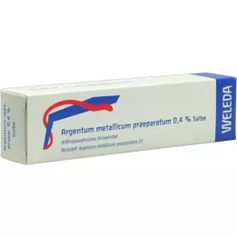 ARGENTUM METALLICUM PRAEPARATUM Unguento allo 0,4%, 25 g