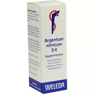 ARGENTUM NITRICUM D 4 colliri, 10 ml