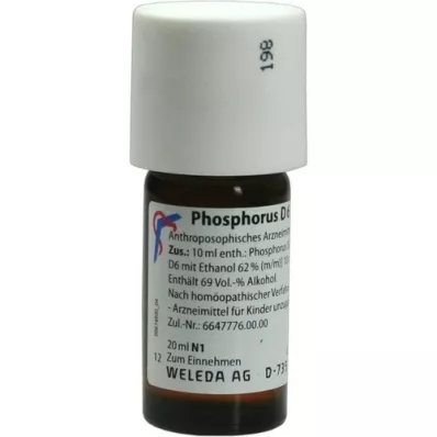PHOSPHORUS D 6 Diluizione, 20 ml PHOSPHORUS D 6 Diluizione, 20 ml
