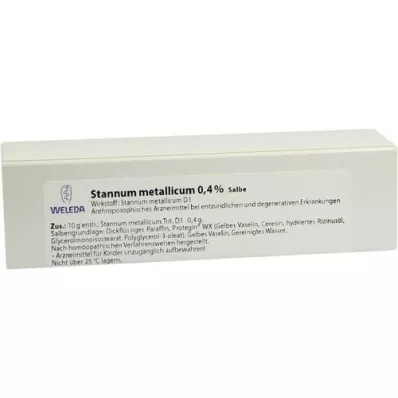 STANNUM METALLICUM SALBE 0,4%, 25 g