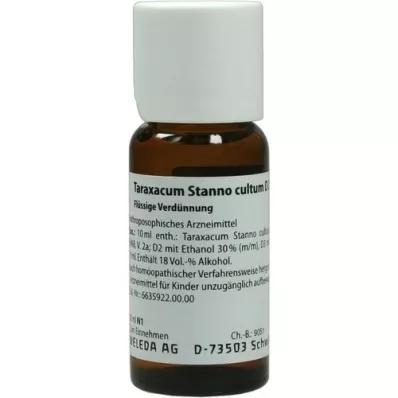 TARAXACUM STANNO cultum D 3 diluizione, 50 ml