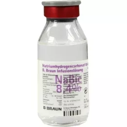 NATRIUMHYDROGENCARBONAT B.Braun 8,4% vetro, 100 ml