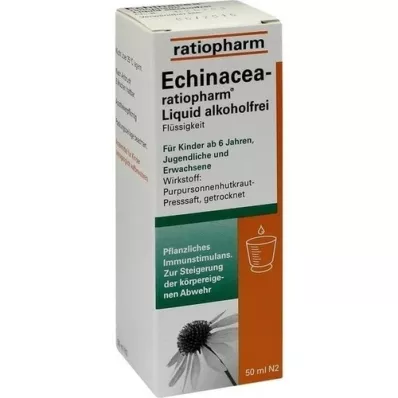 ECHINACEA-RATIOPHARM Liquido senza alcool, 50 ml ECHINACEA-RATIOPHARM Liquido senza alcool, 50 ml