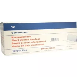 KURZZUGBINDE Cottonelast 10 cmx5 mt, 10 pz
