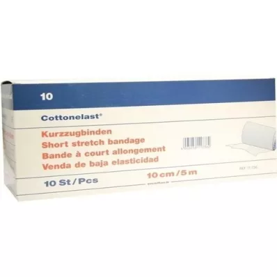 KURZZUGBINDE Cottonelast 10 cmx5 mt, 10 pz