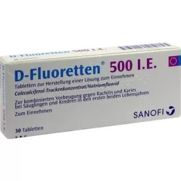 D FLUORETTEN 500 compresse, 30 pz