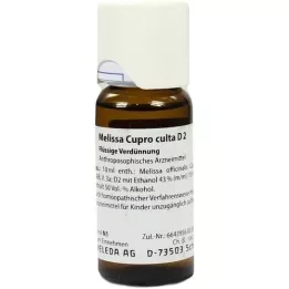 MELISSA CUPRO culta D 2 Diluizione, 50 ml