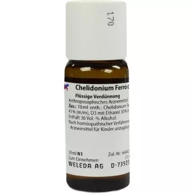 CHELIDONIUM FERRO cultum D 3 diluizione, 50 ml