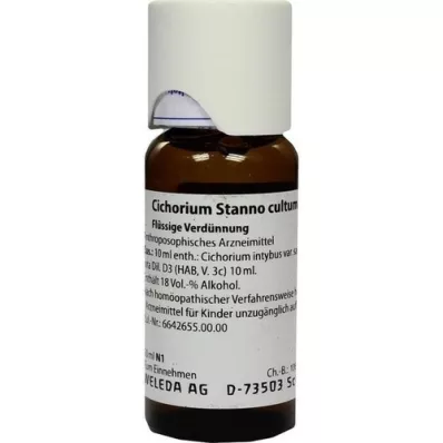 CICHORIUM STANNO cultum D 3 diluizione, 50 ml CICHORIUM STANNO cultum D 3 diluizione, 50 ml