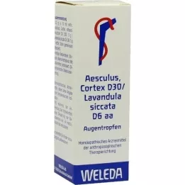 AESCULUS CORTEX D 30/Lavandula D 6 aa collirio, 10 ml