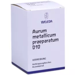 AURUM METALLICUM PRAEPARATUM D 10 Triturazione, 50 g
