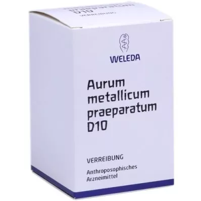 AURUM METALLICUM PRAEPARATUM D 10 Triturazione, 50 g AURUM METALLICUM PRAEPARATUM D 10 Triturazione, 50 g