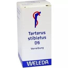 TARTARUS STIBIATUS D 6 Triturazione, 20 g